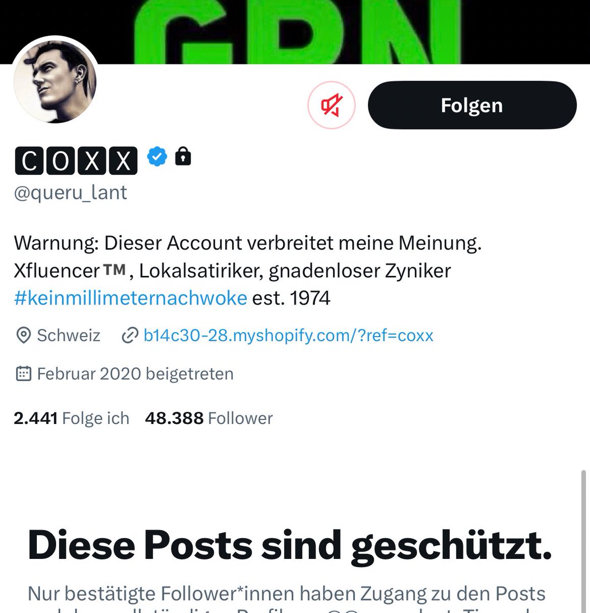 Kam er mit seinen Lügengeschichten und dem ständigen Blocken von Leuten nicht mehr hinterher?😂😂