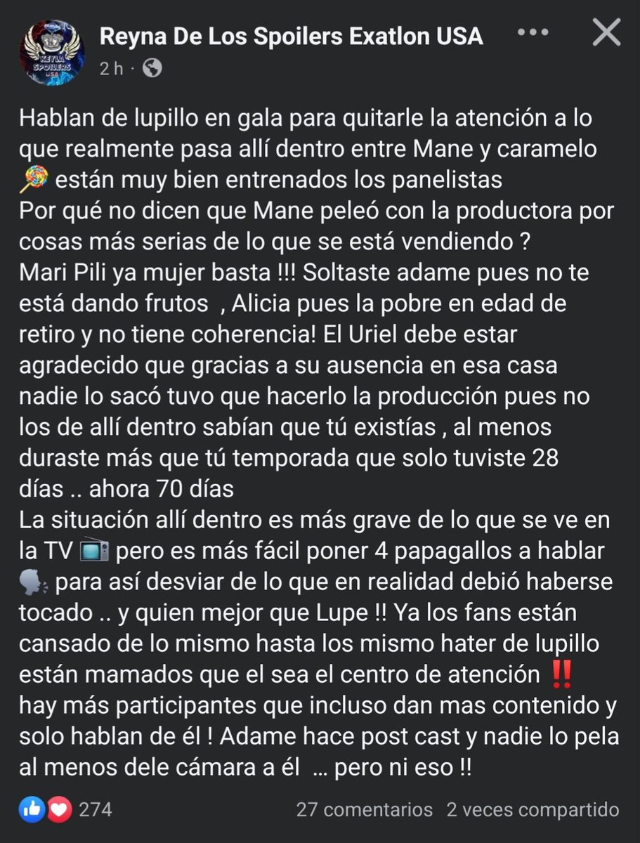 lienidnaza's tweet photo. @LaJefaTLMD @TLMDRealities @EndemolShineBD @kmiret @ssmester #LCDLFAllStar #LCDLF5 DEBERÍA DARLES VERGUENZA, PERO COMO? SI NO TIENEN. https://t.co/A1lHMDn5Gs