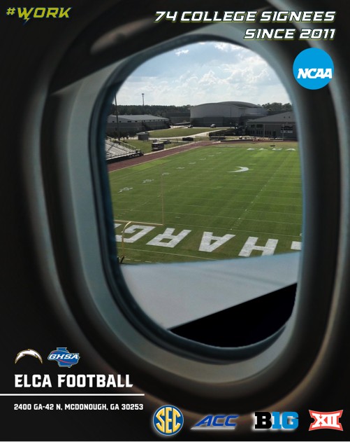 COLLEGE COACHES! If ELCA isn't already a priority stop it needs to be!

📍2400 GA-42 N, McDonough, GA 30253

-𝟕𝟒+ 𝐒𝐢𝐠𝐧𝐞𝐞𝐬 𝐬𝐢𝐧𝐜𝐞 𝟐𝟎𝟏𝟏
-𝐀𝐭𝐡𝐥𝐞𝐭𝐞𝐬 𝐚𝐭 𝐚𝐥𝐥 𝐏𝟒 𝐂𝐨𝐧𝐟𝐞𝐫𝐞𝐧𝐜𝐞𝐬

An ELCA man is prepared to come in and compete DAY 1!