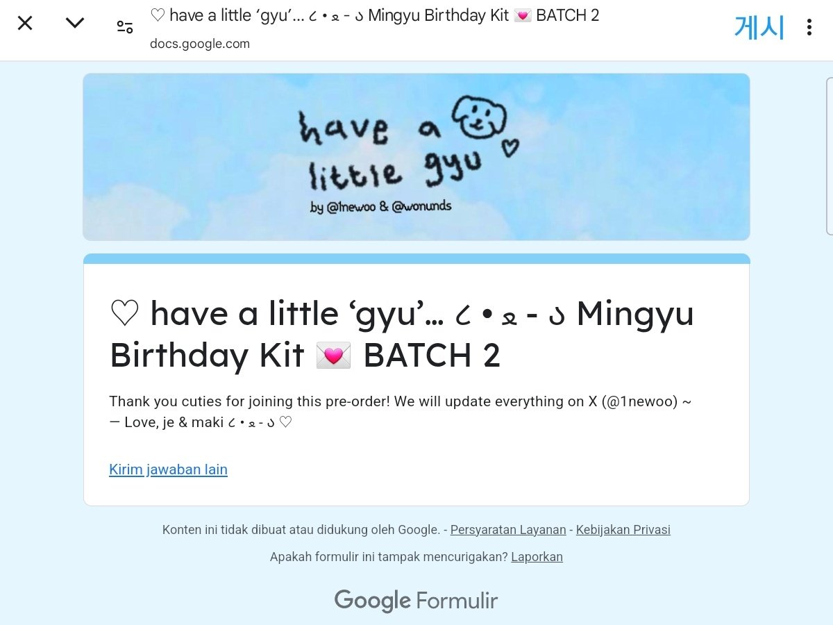 lewat di tl terus karena LUCUUU BANGETTT akhirnya impulsif😬😬😬 CAN'T WAITTTT🫶🏻🫶🏻🫶🏻🫶🏻