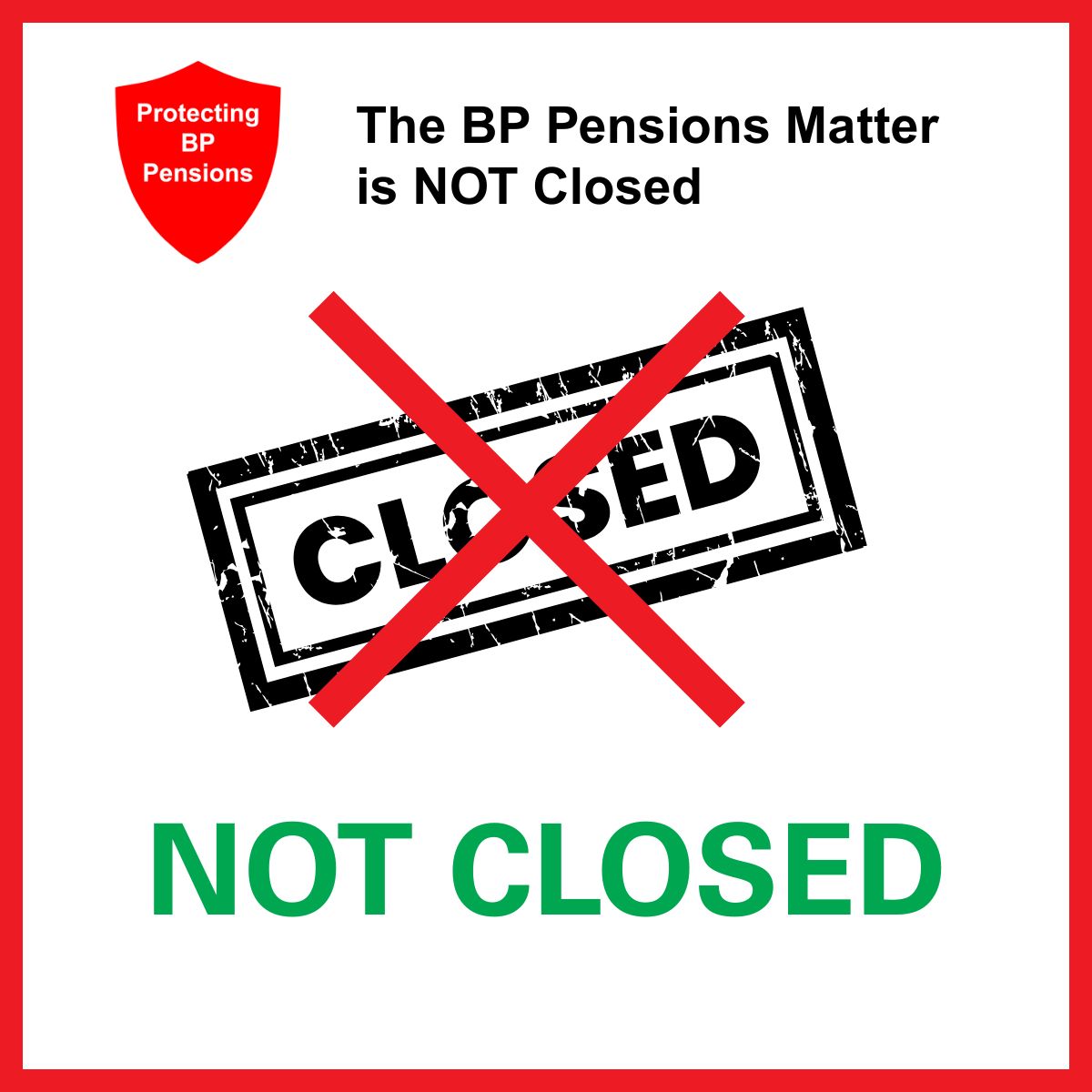 📣 The BP Pensions Matter is NOT Closed.

At the April 2025 <a href="/bp_plc/">bp</a>  Annual General Meeting, shareholder pensioners spoke out as their pensions have dropped by 11% due to BP breaking long-standing pension promises.

The company’s response? “The matter is closed.”

It’s not.