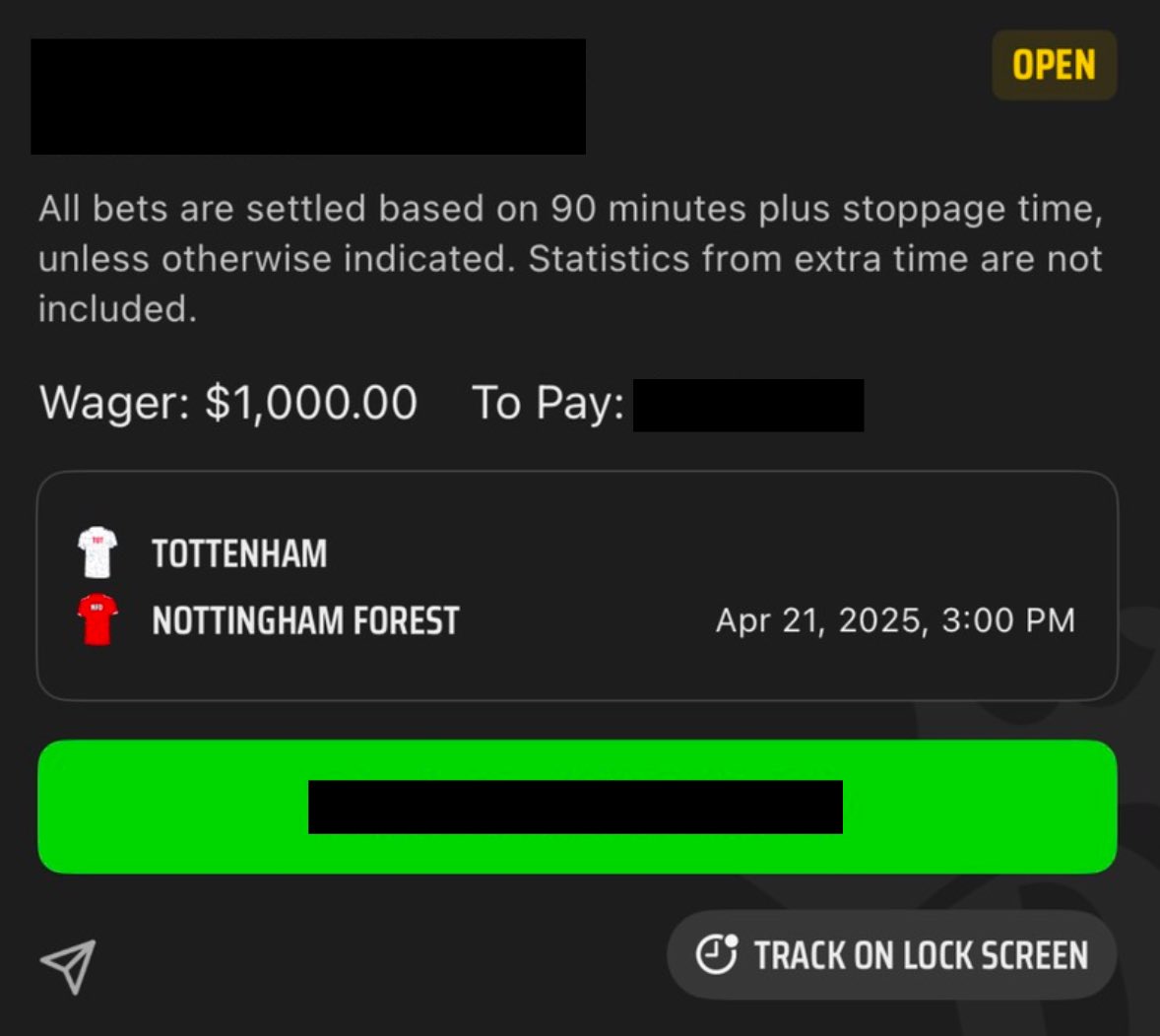 Jayβs Picks (@thejaypick) on Twitter photo PREMIER LEAGUE MEGA MAX π¨π¨
GUARANTEED WINNER πππ
β½οΈ NOTTINGHAM FOREST @ TOTTENHAM HOTSPUR
SENDING THE PLAY TO EVERYONE WHO INTERACTS (LIKE + RT + COMMENT)
MUST BE FOLLOWING <a href="/TheJayPick/">Jayβs Picks</a> TO BE SENT THE PLAY BY DM π²π²π²
LETβS BE F*CKING LEGENDARY π£π£ PREMIER LEAGUE MEGA MAX π¨π¨
GUARANTEED WINNER πππ
β½οΈ NOTTINGHAM FOREST @ TOTTENHAM HOTSPUR
SENDING THE PLAY TO EVERYONE WHO INTERACTS (LIKE + RT + COMMENT)
MUST BE FOLLOWING <a href="/TheJayPick/">Jayβs Picks</a> TO BE SENT THE PLAY BY DM π²π²π²
LETβS BE F*CKING LEGENDARY π£π£