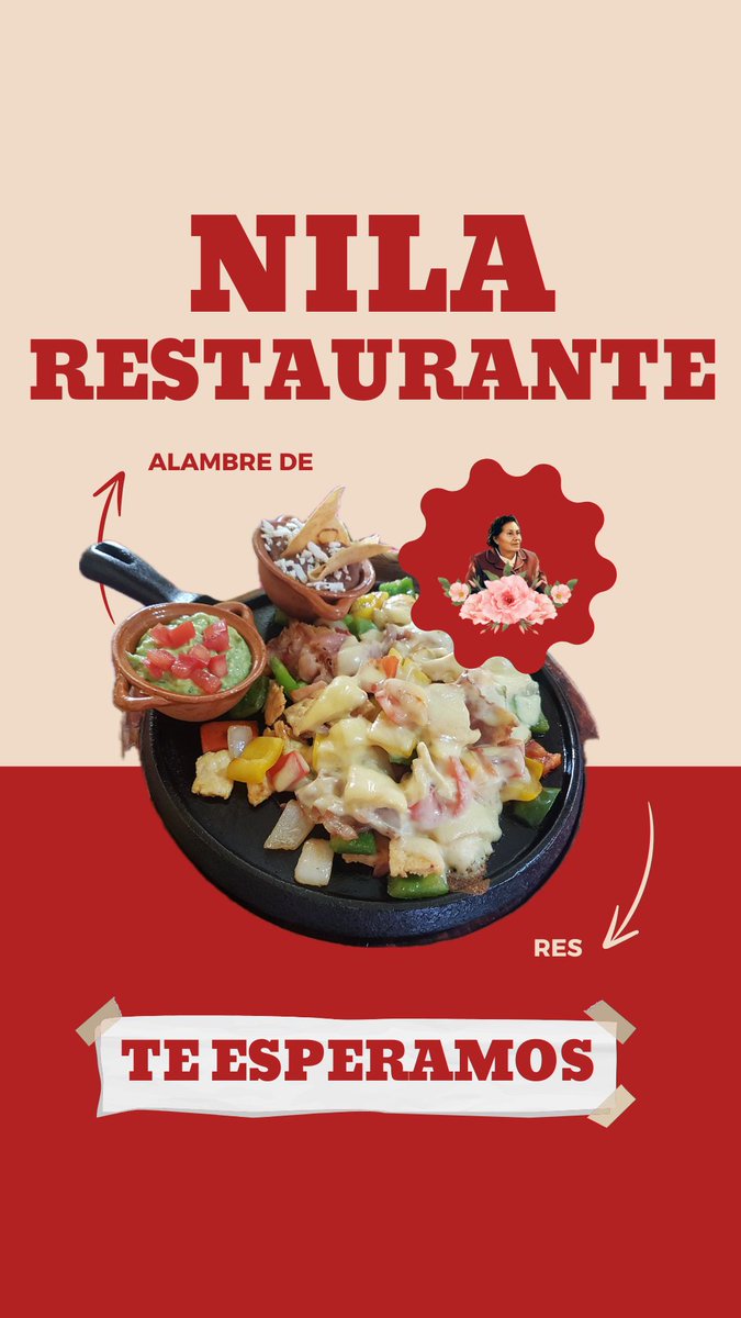 🔥 ¿Antojo de algo sabroso y bien hecho?
Nuestro alambre de res con chistorra está listo para conquistar tu paladar con cada bocado. Jugoso, lleno de sabor y con ese toque que solo en Nila Restaurante sabemos dar. 🌮❤️