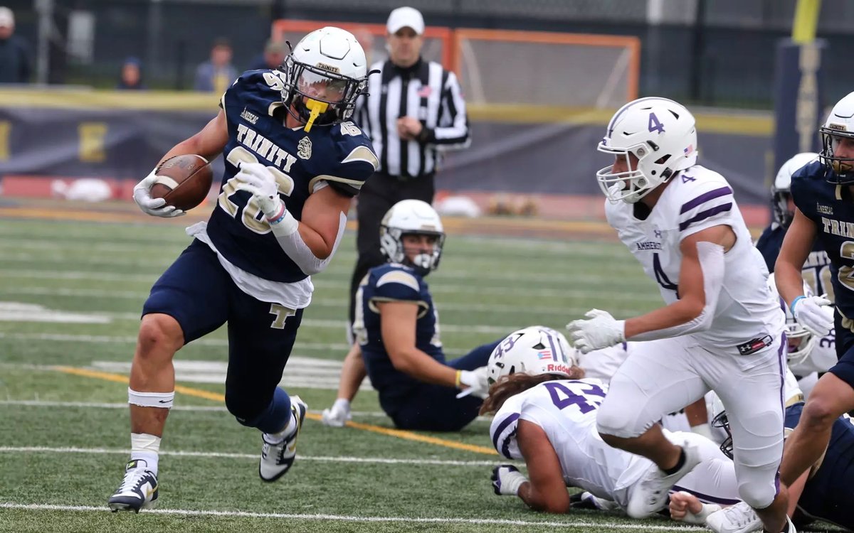 John DeSocio (@johndesocio5) on Twitter photo Thank you <a href="/_coachdwilliams/">Denver Williams</a> for the camp invite! Very excited to meet you and visit on the 23rd for Junior Day!
<a href="/TrinCollFB/">Trinity College Football</a> <a href="/Coach_Keenan5/">Coach Sean Keenan</a> <a href="/coach_tassone/">Dominick Tassone</a> <a href="/CoachDevanney/">Jeff Devanney</a> <a href="/coachmelnitsky/">Mark Melnitsky</a> <a href="/gharris2k/">George Harris</a> Thank you <a href="/_coachdwilliams/">Denver Williams</a> for the camp invite! Very excited to meet you and visit on the 23rd for Junior Day!
<a href="/TrinCollFB/">Trinity College Football</a> <a href="/Coach_Keenan5/">Coach Sean Keenan</a> <a href="/coach_tassone/">Dominick Tassone</a> <a href="/CoachDevanney/">Jeff Devanney</a> <a href="/coachmelnitsky/">Mark Melnitsky</a> <a href="/gharris2k/">George Harris</a>
