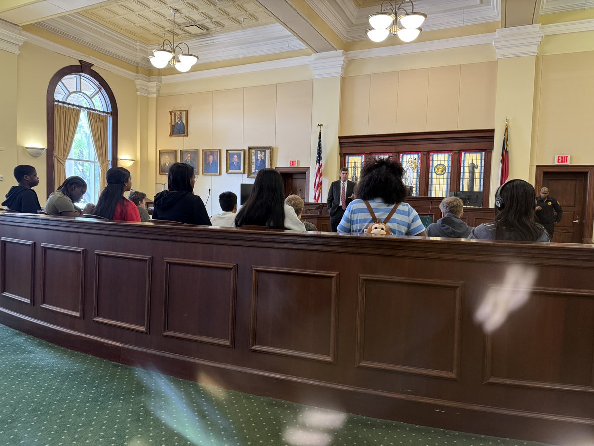During Grow Local, some of our Honors Civics leaders visited the Pitt County Courthouse. They learned about the court process and enjoyed being in the Superior Courtroom. The students especially appreciated the tour of the jail cells.