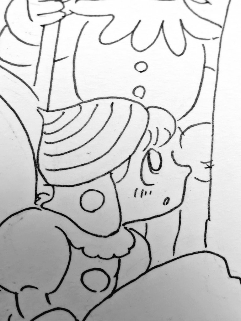 描いてる 