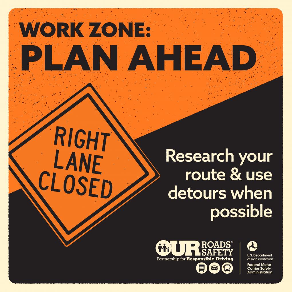 SWTO LLC (@swtollc) on Twitter photo This week is #WorkZoneAwareness Week! Large trucks are over represented in #workzone crashes, making up nearly one-third of fatal crashes. It’s critical that all road users approach work zones with caution & do their part to keep the road safe! Learn more: <a href="/FMCSA/">FMCSA</a> // <a href="/USDOT/">U.S. Department of Transportation</a> #NWZAW This week is #WorkZoneAwareness Week! Large trucks are over represented in #workzone crashes, making up nearly one-third of fatal crashes. It’s critical that all road users approach work zones with caution & do their part to keep the road safe! Learn more: <a href="/FMCSA/">FMCSA</a> // <a href="/USDOT/">U.S. Department of Transportation</a> #NWZAW