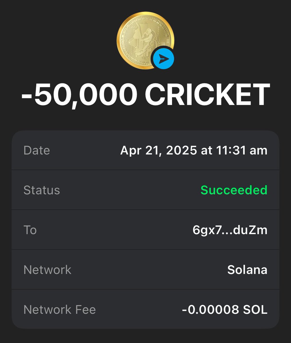 CRICKET COIN tweet media