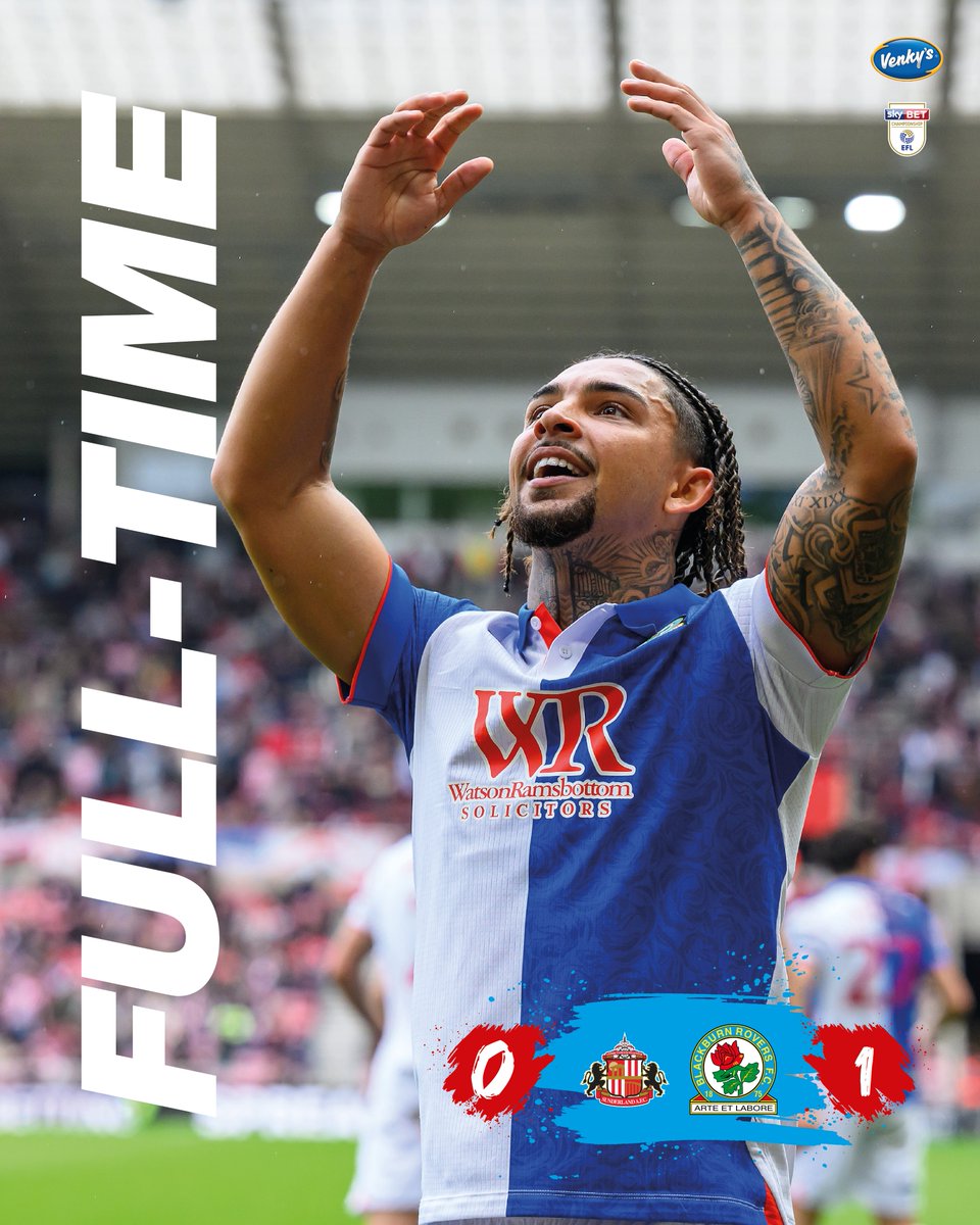 ⏱️ Full-time: 🐈‍⬛ #SAFC 0-1 #Rovers 🌹

3 more points to round off an egg-cellent Easter weekend! 🥚

#SUNvROV 🔵⚪️