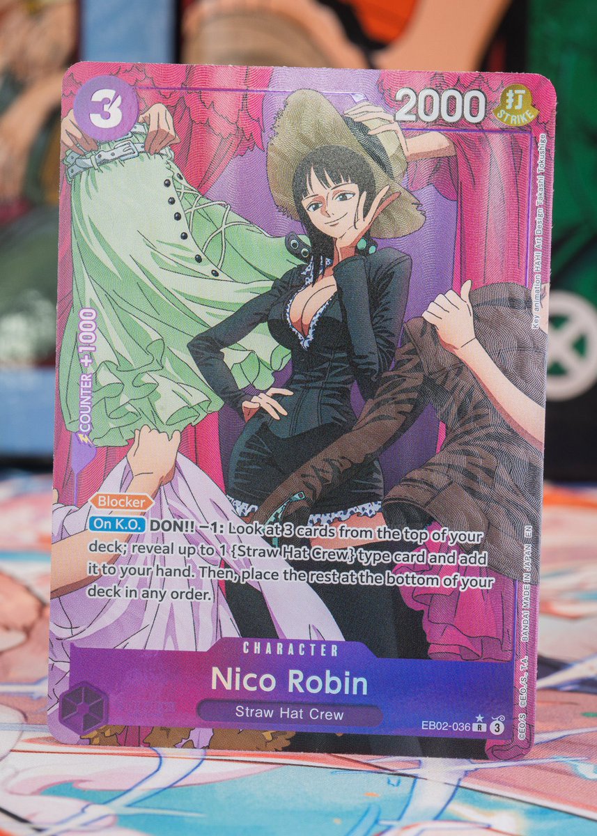 Official in-person shots of alt arts in the English EB02 Anime