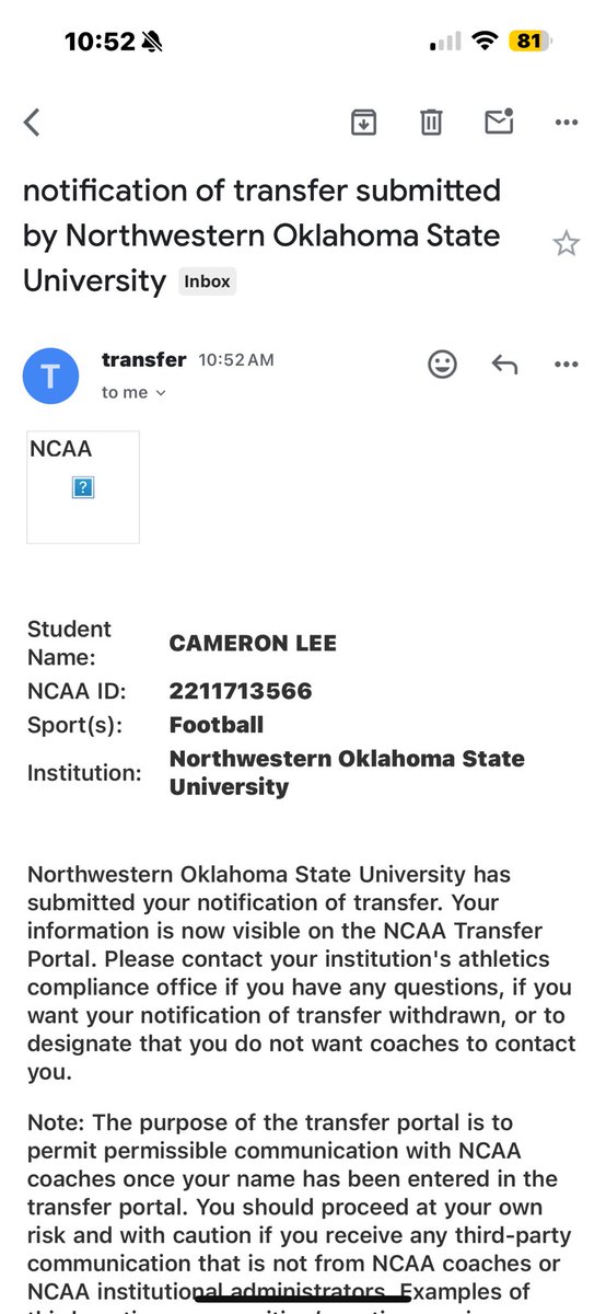 I have officially entered the transfer portal with 2 years of eligibility!!!