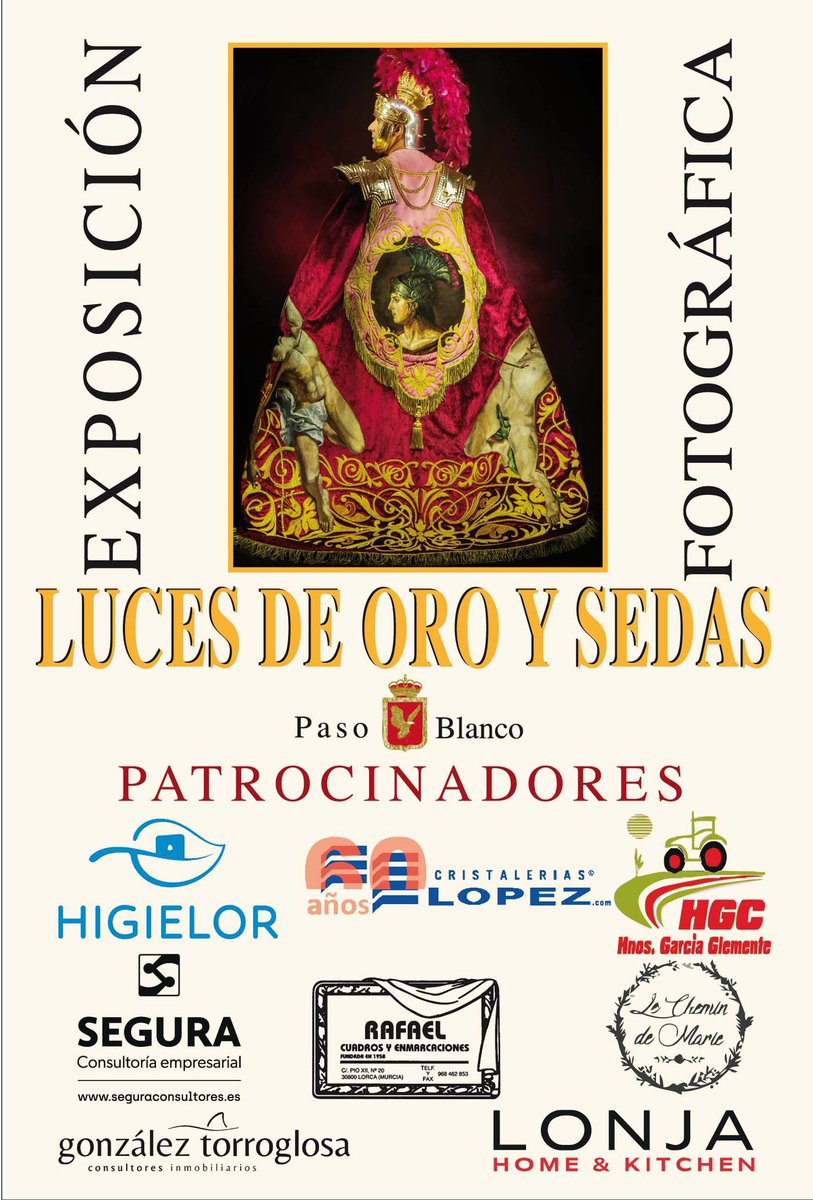 La exposición de Fotografía “Luces de Oro y Seda” en el palacete Huerto Ruano, está siendo todo un éxito de afluencia, gracias a todas las personas que la han hecho posible y en especial a todos los patrocinadores de esta exposición