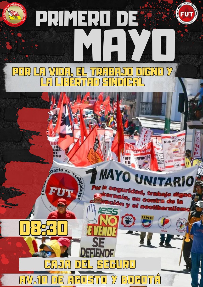 Unión General de Trabajadores del Ecuador tweet media