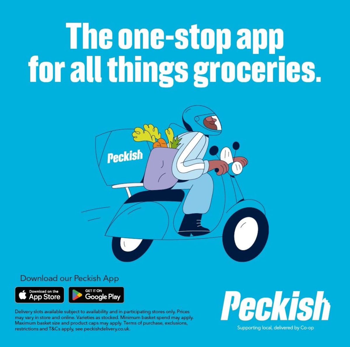 This Easter Monday, we want to treat you to £5 off your £20 order. Download 'Peckish Delivery', drop code 'Easter' into your checkout and we'll deliver. Simple and hassle-free. Last chance to use the Easter code, order and save today 😊

#easter #fastdelivery #peckishdelivery