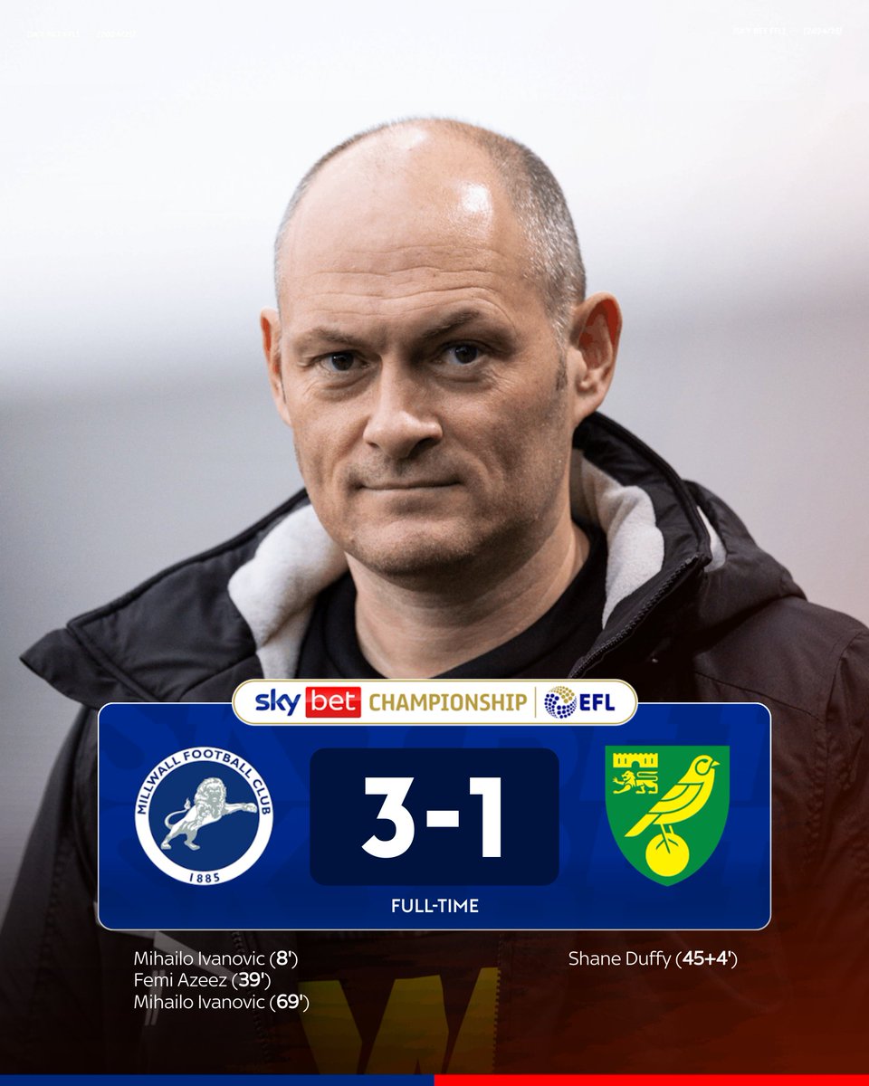 The lions keep roaring! 🦁

<a href="/MillwallFC/">Millwall FC</a> remain in contention, just three points off the final Play-Off spot 👀