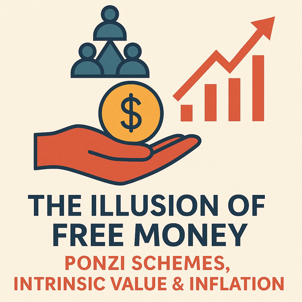 LamuyeAdedeji's tweet photo. The Illusion of Free Money: Ponzi Schemes, Intrinsic Value &amp; Inflation

In every financial era, one thing has remained constant: the allure of free money. Ponzi schemes thrive on this illusion, presenting themselves as golden opportunities - Guaranteed returns...
1/9

#CbexScam https://t.co/WJ9ZU3LxY4