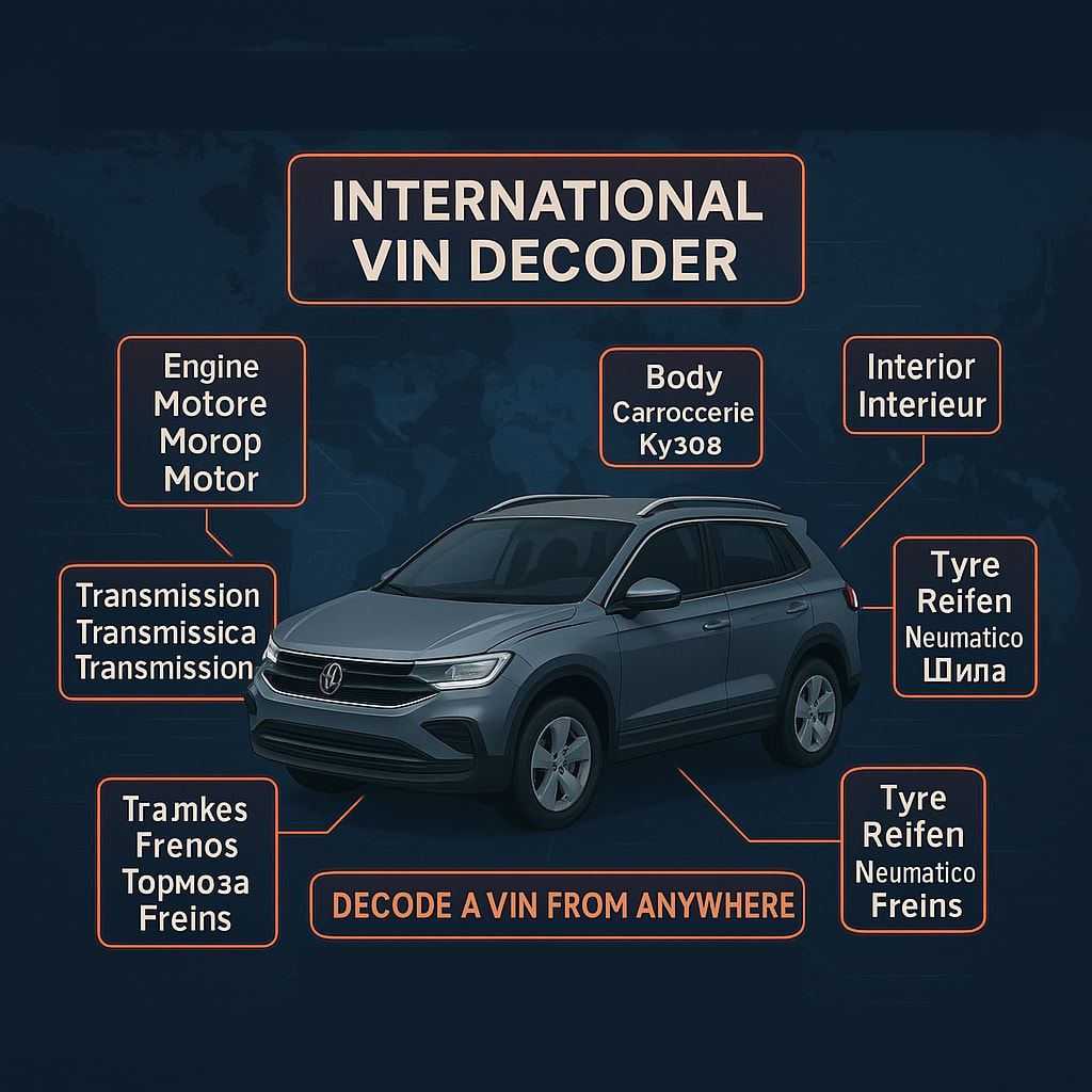 carsxe_api's tweet image. 🌍 Just launched: CarsXE’s International VIN Decoder!
Decode vehicle data from around the world — instantly.
Fast, reliable, API-ready.
Try it now 👉hubs.ly/Q03hYkJF0
#VINDecoder #AutoTech #CarsXE #ProductLaunch #APITools