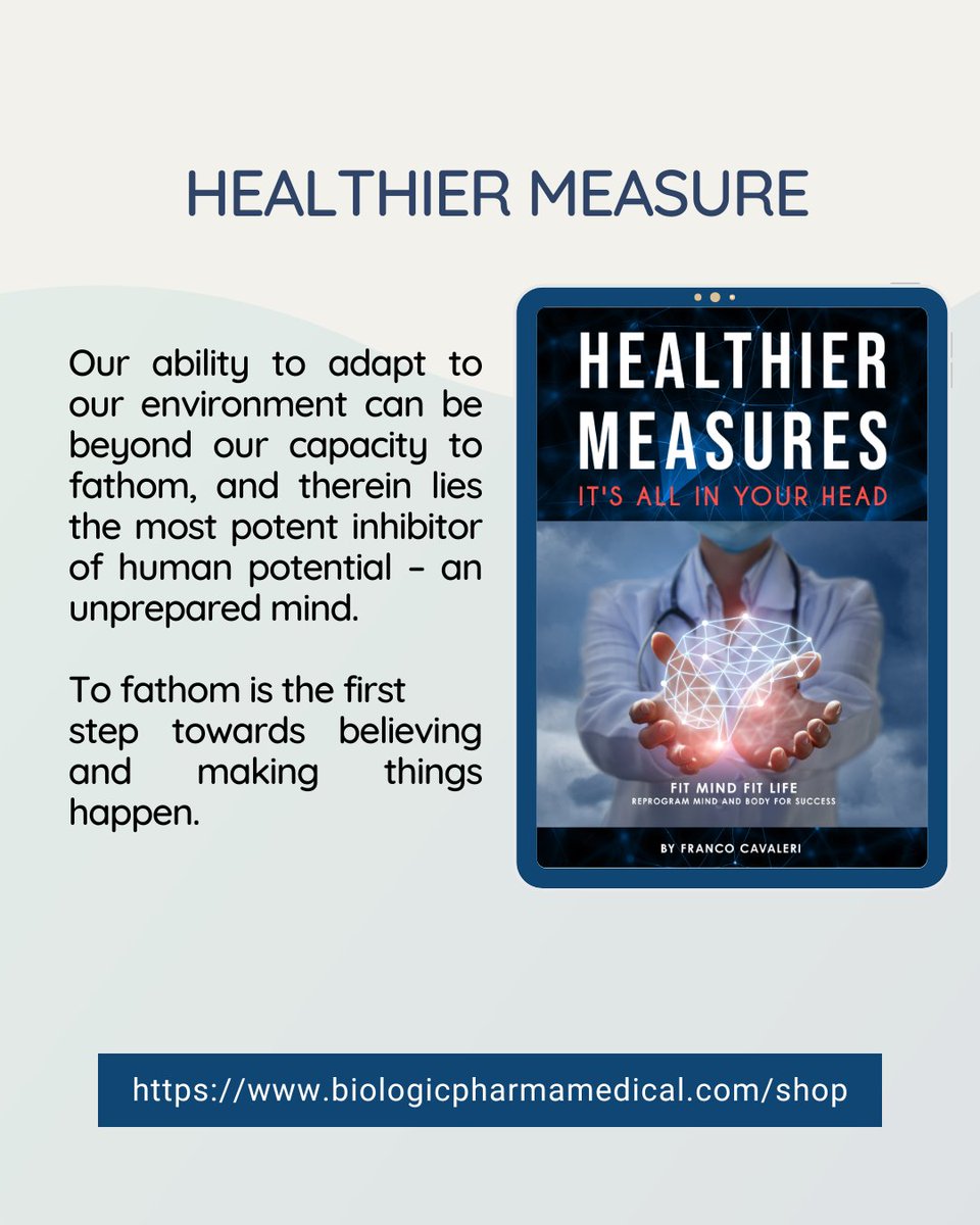 BioPharmaMed's tweet image. Transformation begins with education. Healthier Measures helps your clients connect mindset with resilience. Add this powerful eBook to your wellness resources today.
#HealthEducation #MindBodyHealth #ClientSupport #Resilience #WellnessTools #biologicpharmamedical