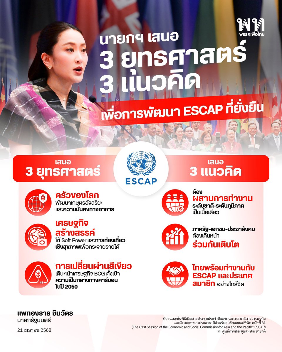 เรามาเริ่มส่งเสริมสิ่งนี้ไปด้วยกันค่ะ… เดินหน้าไปพร้อมกันกับนายกและรัฐบาลชุดนี้ที่เราเชื่อมั่น 🙏🏻✌🏻❤️

#นายกรัฐมนตรี