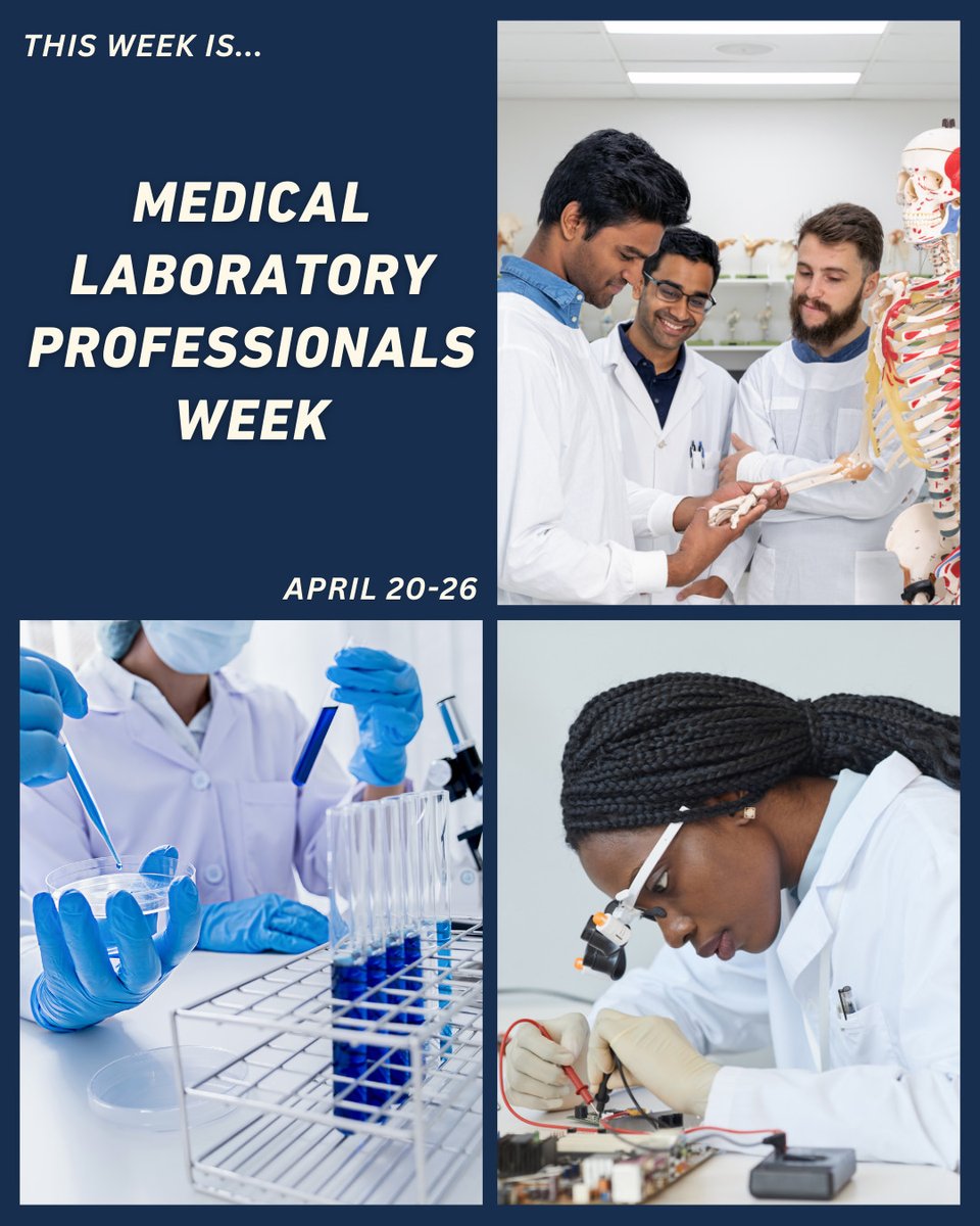 The brains behind the breakthroughs! 🔬🧪 

This #MedicalLaboratoryProfessionalsWeek, we celebrate the experts who work behind the scenes, delivering critical results with precision and care.