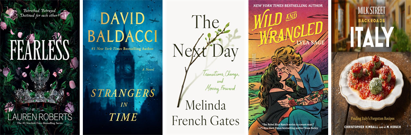 This week the Perry County District Library has 25 new books and one new music CD.  New items include Fearless. wowbrary.org/nu.aspx?p=7476…