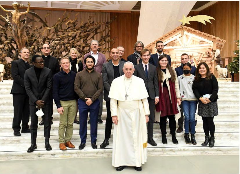 ‘Better a clean defeat than a dirty victory. 
I wish this for the whole world, not just the world of sport. 
It is the most beautiful way to play life with your head held high. Please pray for me: that I don't stop training with God.’
Papa Francisco  Bergoglio, 17 December 1936 -
