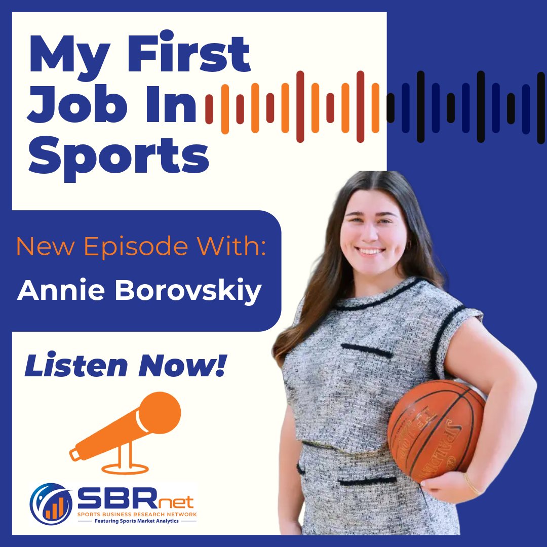 Episode 30 is here! And We’re celebrating this milestone with Annie Borovskiy! 
📺 Watch: youtu.be/nr0Sn-AetRQ
🎧 Listen: podcasts.apple.com/us/podcast/my-…
🌍 Read More: sportsmarketanalytics.com/Resource-Cente…

#MFJIS #SportsMarketing #SBRnet