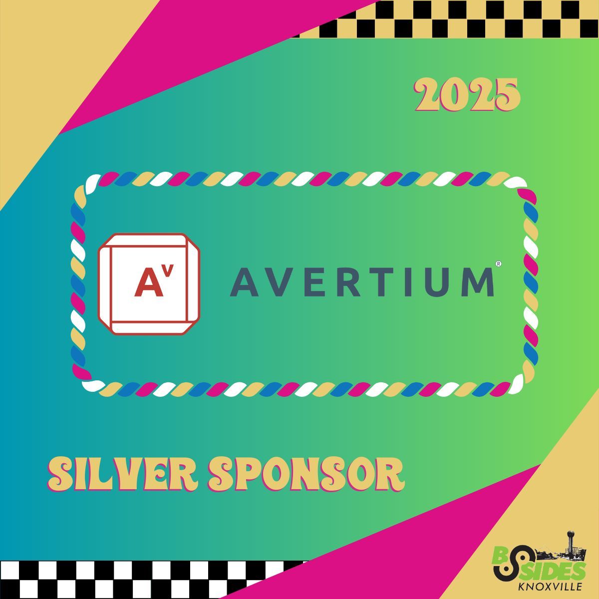Avertium hit our sponsorship list as a Silver sponsor this year! Thank you for your support!