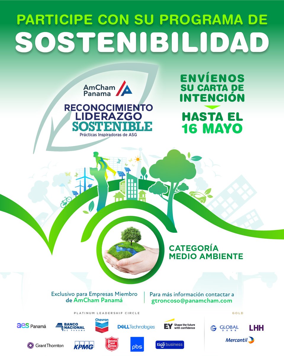panamcham's tweet image. Estimadas empresas miembro: Estamos recibiendo sus Cartas de Intención para participar en el RLS 2025.
Enviar las cartas de intención a egomez@panamcham.com hasta el 𝟏𝟔 𝐝𝐞 𝐦𝐚𝐲𝐨.
bit.ly/43TSLBk
#AmChamPanama