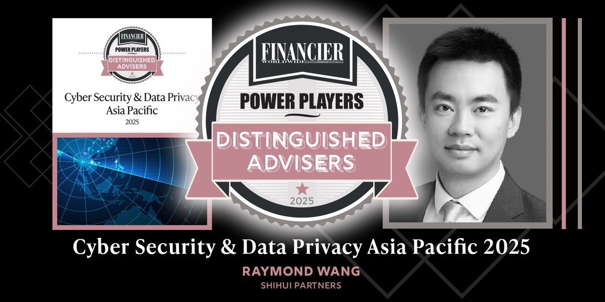 FWWMagazine's tweet image. See what Raymond Wang at @PartnersShihui has to say about Asia Pacific cyber security and data privacy in our Power Players report: tinyurl.com/2eb4kdxc
#CyberSecurity #DataPrivacy #CyberExperts