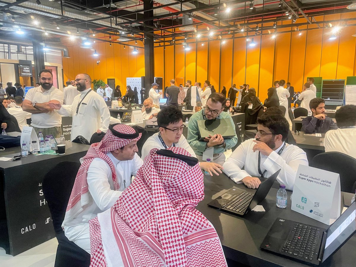 Thrilled to judge the Super Apps Hackathon this weekend - a showcase of Saudi's next-gen tech talent! 🇸🇦

All 3 winning teams were entirely female-led, taking home a total of 100K SAR 🎉

🏆 With Balady
🥈 Suffha
🥉 Smart Move

Huge thanks to <a href="/MiskEntrep/">Misk Entrepreneurship | مسك الريادة</a> , <a href="/Balady_saudi/">Balady+بلدي</a>  &amp;