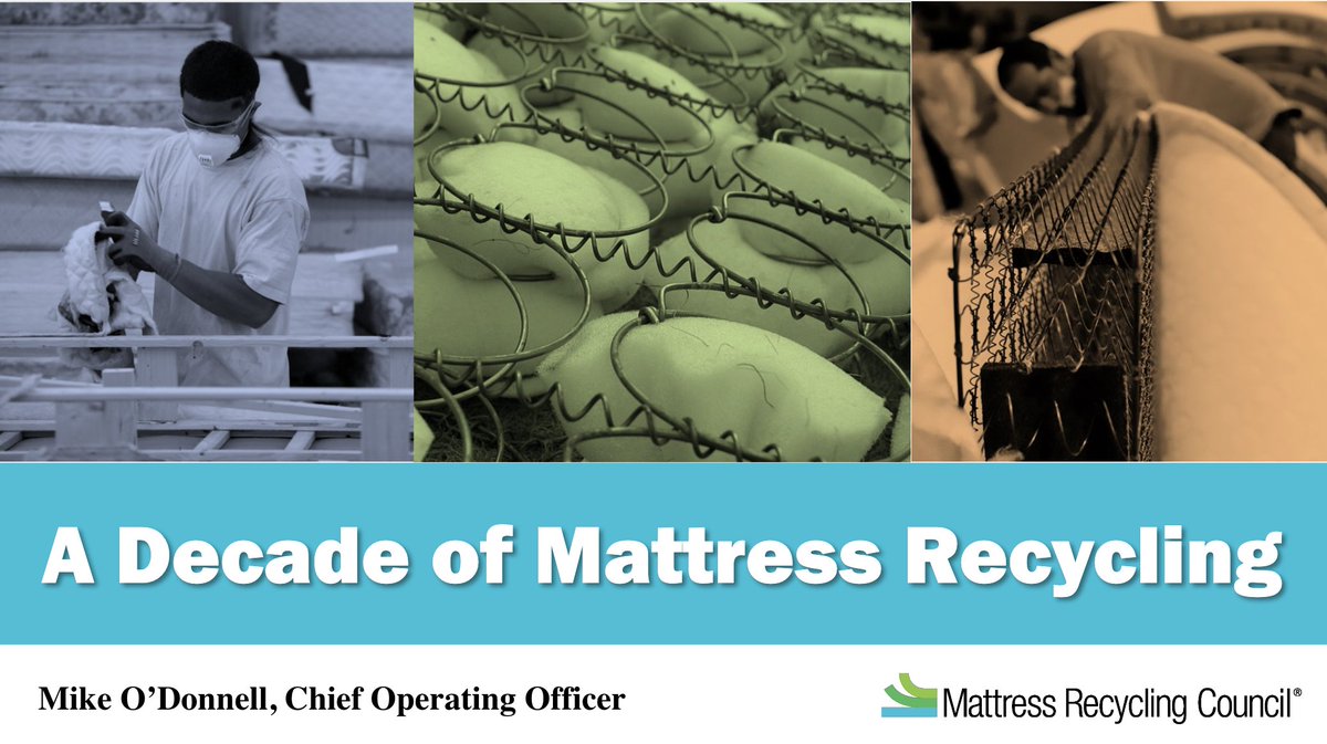 The Mattress Recycling Council is excited to present at the 2025 SWANA Northwest Regional Solid Waste Symposium, taking place April 23–25, 2025. To learn more, visit: swanabc.org/swana-northwes…