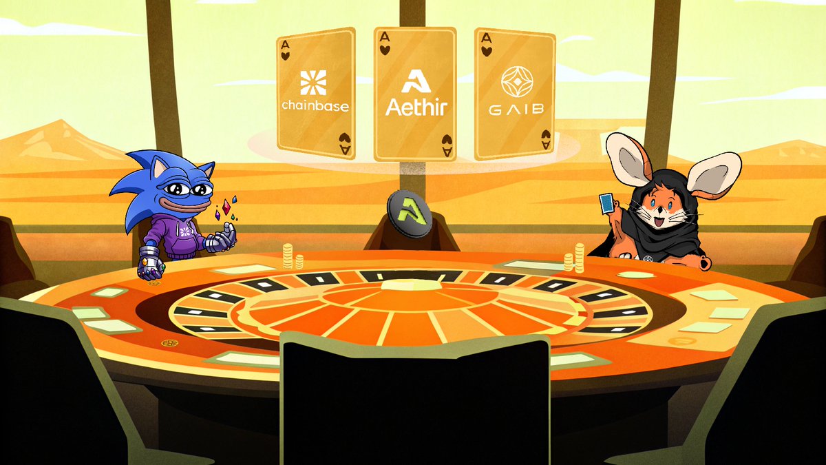 GAIB ๐ | AiFi (@gaib_ai) on Twitter photo โ ๏ธ Poker Showdown: GAIB ร Aethir ร Chainbase โ ๏ธ
Ready to go all-in with Web3's sharpest minds this week?๐ง <a href="/AethirCloud/">Aethir</a> <a href="/ChainbaseHQ/">Chainbase (โธ,โธ)</a>
๐ฎ 2 ways to win:
1๏ธโฃ Poker Game โ April 25, 2PM UTC
๐ฐ $200 + XP + roles
๐ Register: app.lepoker.io/m/vOjXVuc
2๏ธโฃ Gaxle Quest โ April 21-27
๐ฌ โ ๏ธ Poker Showdown: GAIB ร Aethir ร Chainbase โ ๏ธ
Ready to go all-in with Web3's sharpest minds this week?๐ง <a href="/AethirCloud/">Aethir</a> <a href="/ChainbaseHQ/">Chainbase (โธ,โธ)</a>
๐ฎ 2 ways to win:
1๏ธโฃ Poker Game โ April 25, 2PM UTC
๐ฐ $200 + XP + roles
๐ Register: app.lepoker.io/m/vOjXVuc
2๏ธโฃ Gaxle Quest โ April 21-27
๐ฌ