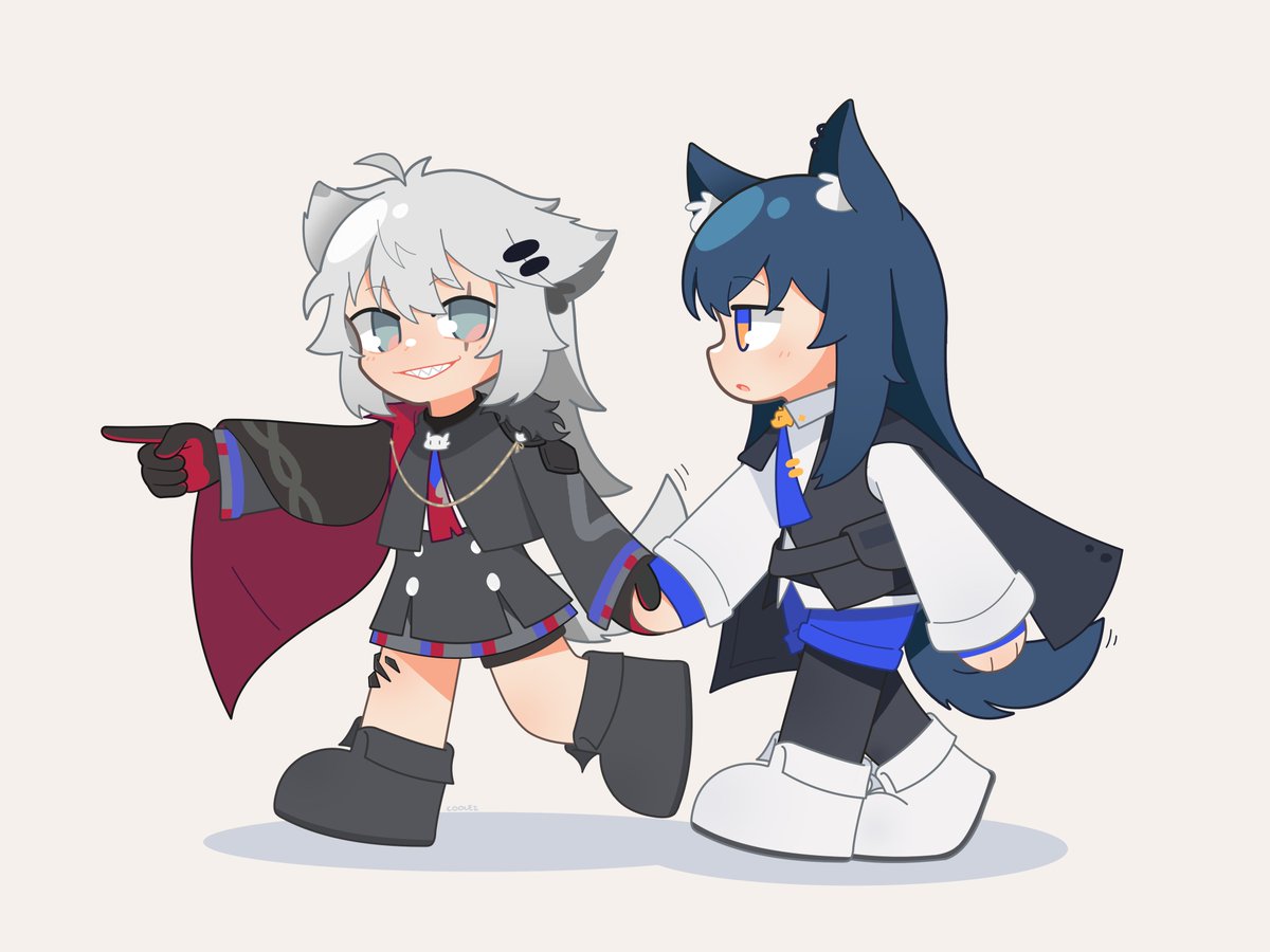 coolezern's tweet image. just like old times... #Arknights #アークナイツ