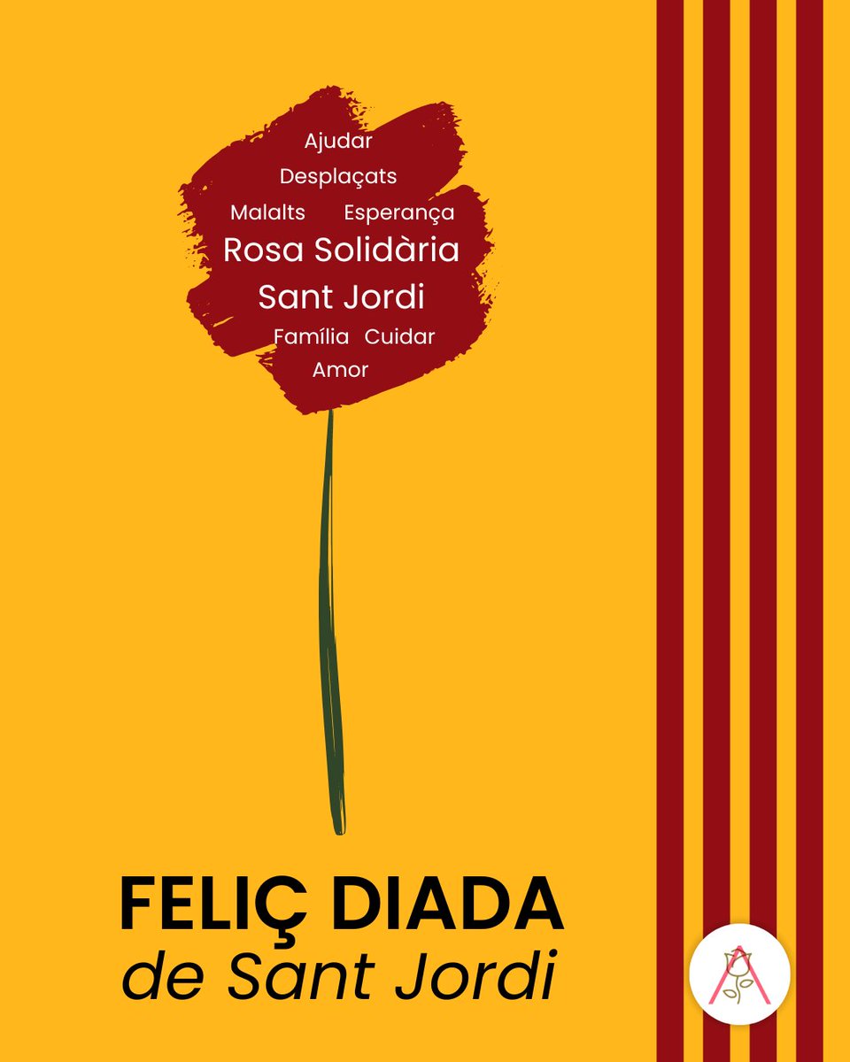 Que l’amor, la cultura i la solidaritat de la Diada de Sant Jordi ens ajudin a vèncer els drac de la desigualtat, la soledat i la incertesa dels moments difícils.

Des de la Fundació Jubert Figueras, seguim lluitant per posar la cura al centre. Feliç Sant Jordi 💛🌹