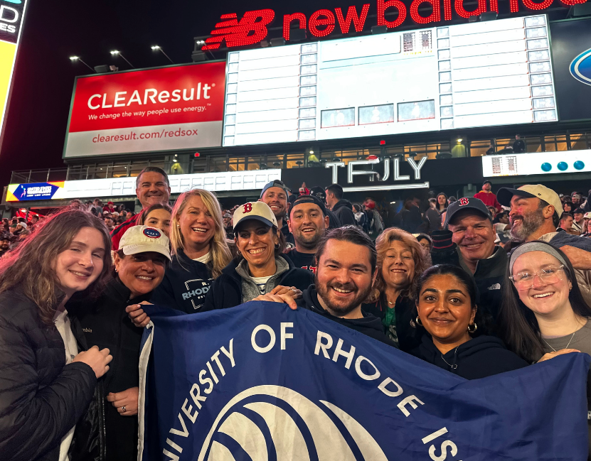 Grateful to have URI faculty &amp; students at Pharmacy Appreciation Night at Fenway! 💙💊 So proud to see RI pharmacists repping in Boston. Honored to celebrate our profession in such an iconic spot. Go Rhody! ⚾️