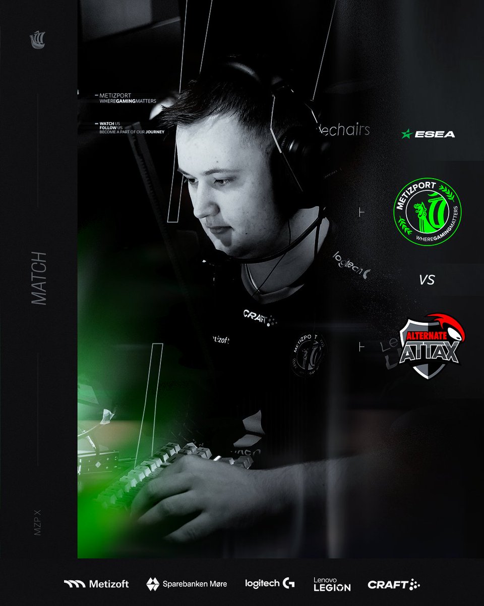 Metizport (@metizport) on Twitter photo While everyone else rests, Metizport X are out on the battlefield 🫡
ESEA Main S53 vs. <a href="/ATNattax/">ALTERNATE aTTaX</a> - 20:00 CEST
#wheregamingmatters While everyone else rests, Metizport X are out on the battlefield 🫡
ESEA Main S53 vs. <a href="/ATNattax/">ALTERNATE aTTaX</a> - 20:00 CEST
#wheregamingmatters