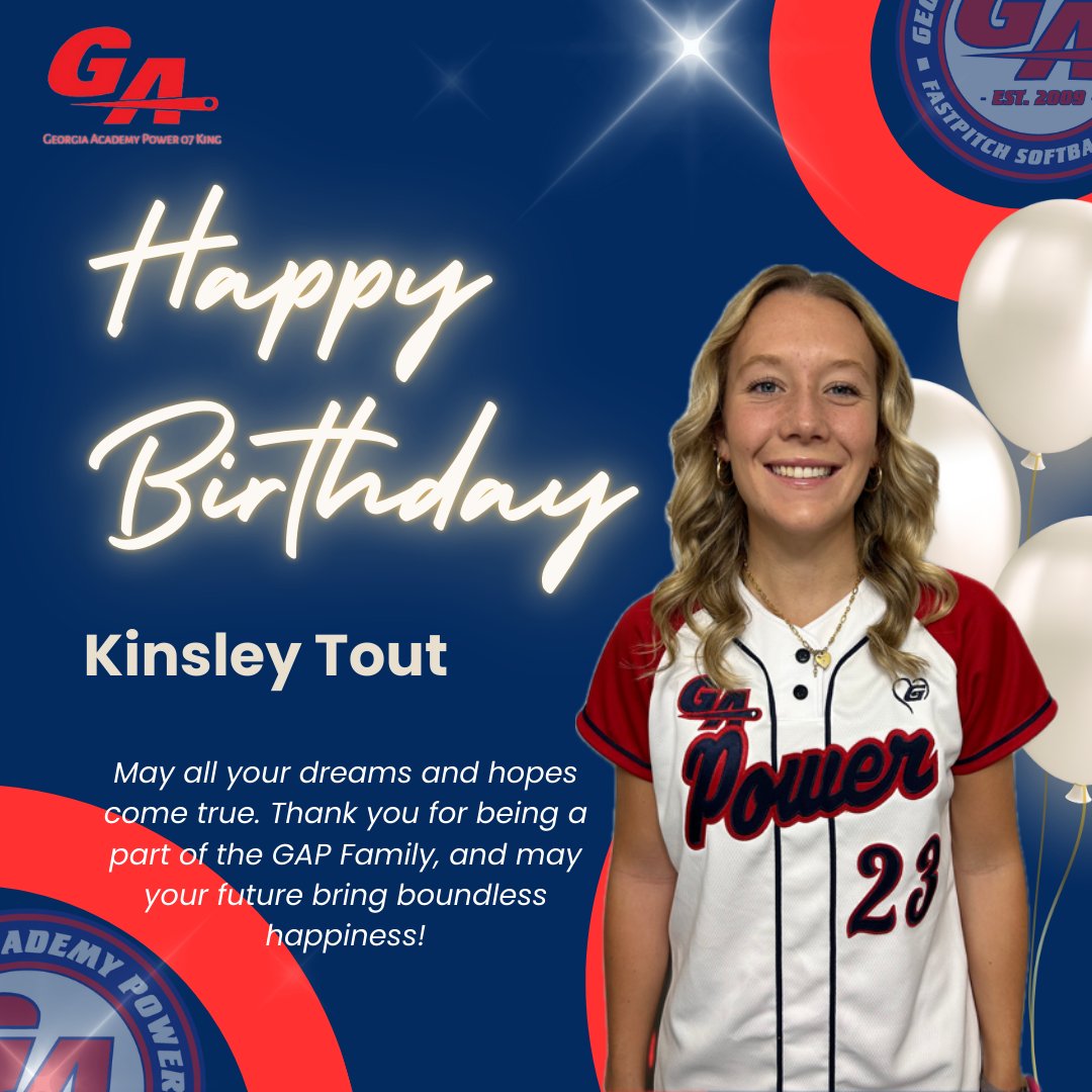Wishing our #23 <a href="/kinsleytout/">Kinsley Tout</a> a very Happy 18th Birthday‼️🥳🎂🎁🎉🎈