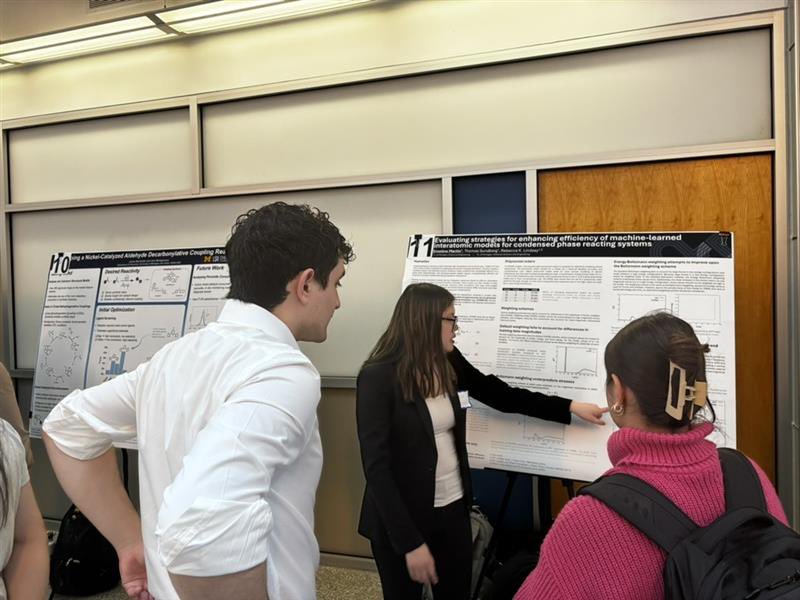 We are happy to share the news that <a href="/The_Lindsey_Lab/">Lindsey Lab</a>’s  Emeline Martin won the second place amongst all Research Posters presented at 2025 Chemical Engineering Undergraduate Symposium at <a href="/UMich/">University of Michigan</a> @UMichChE  for her poster titled : ‘Evaluating strategies for enhancing efficiency of