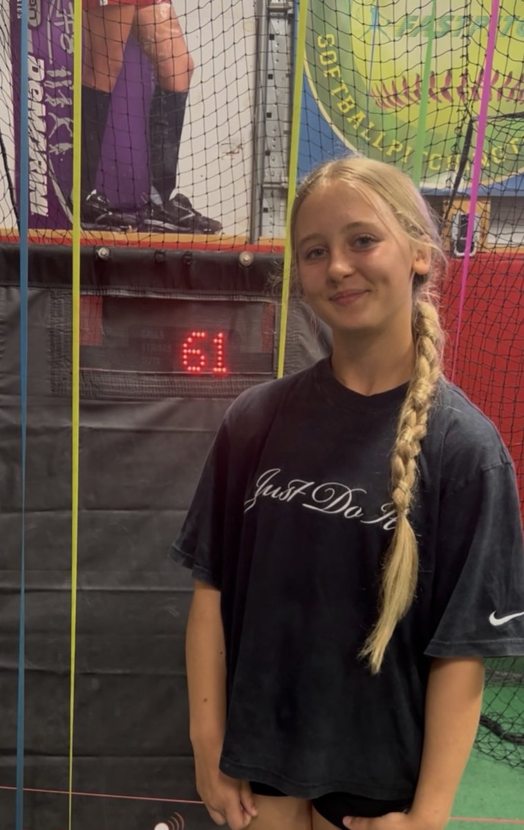 Ella Tweed 2030 (@2030ellatweed) on Twitter photo Hit 61 at my pitching lesson today with Rita Lynn Gilman <a href="/ritalynngilman/">Rita Lynn Gilman</a> <a href="/clay50922/">Clayton Tweed</a> <a href="/ExtraInningSB/">EXTRA INNING SOFTBALL</a> Hit 61 at my pitching lesson today with Rita Lynn Gilman <a href="/ritalynngilman/">Rita Lynn Gilman</a> <a href="/clay50922/">Clayton Tweed</a> <a href="/ExtraInningSB/">EXTRA INNING SOFTBALL</a>