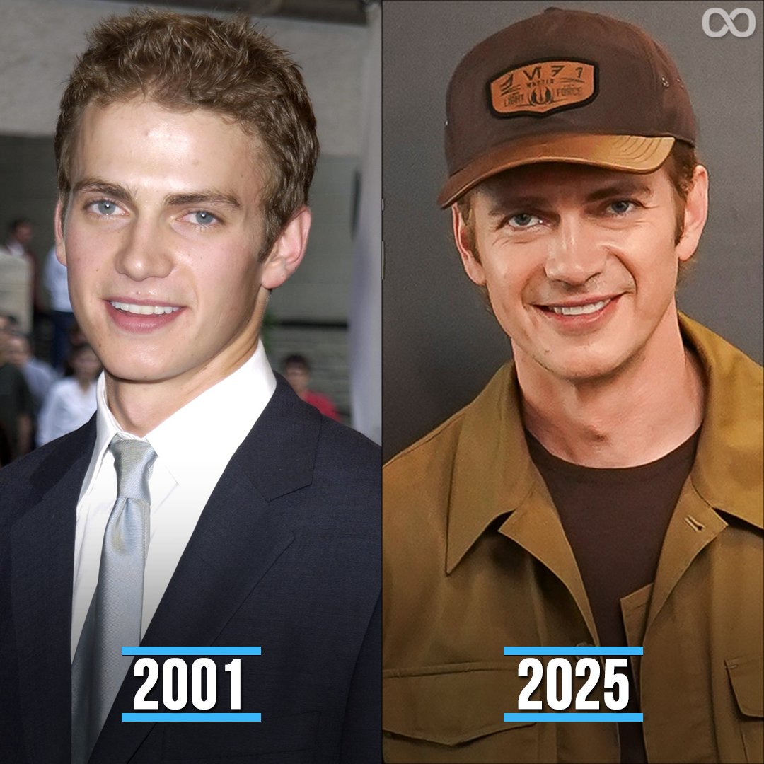 looper's tweet photo. Hayden Christensen then and now! 🌟 https://t.co/9IXG95vAc5