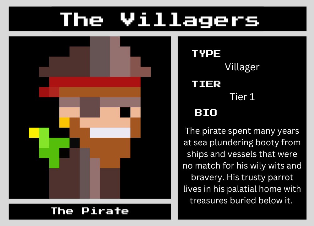 INTRODUCING... "The Pirate"