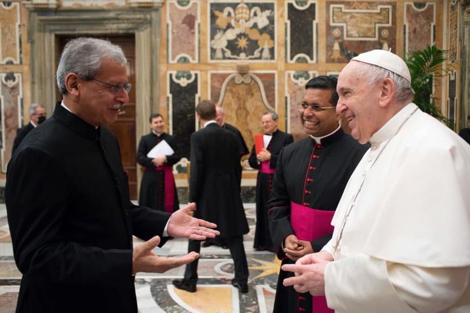 Every time I had the privilege of meeting Pope Francis, his humanity shone through.