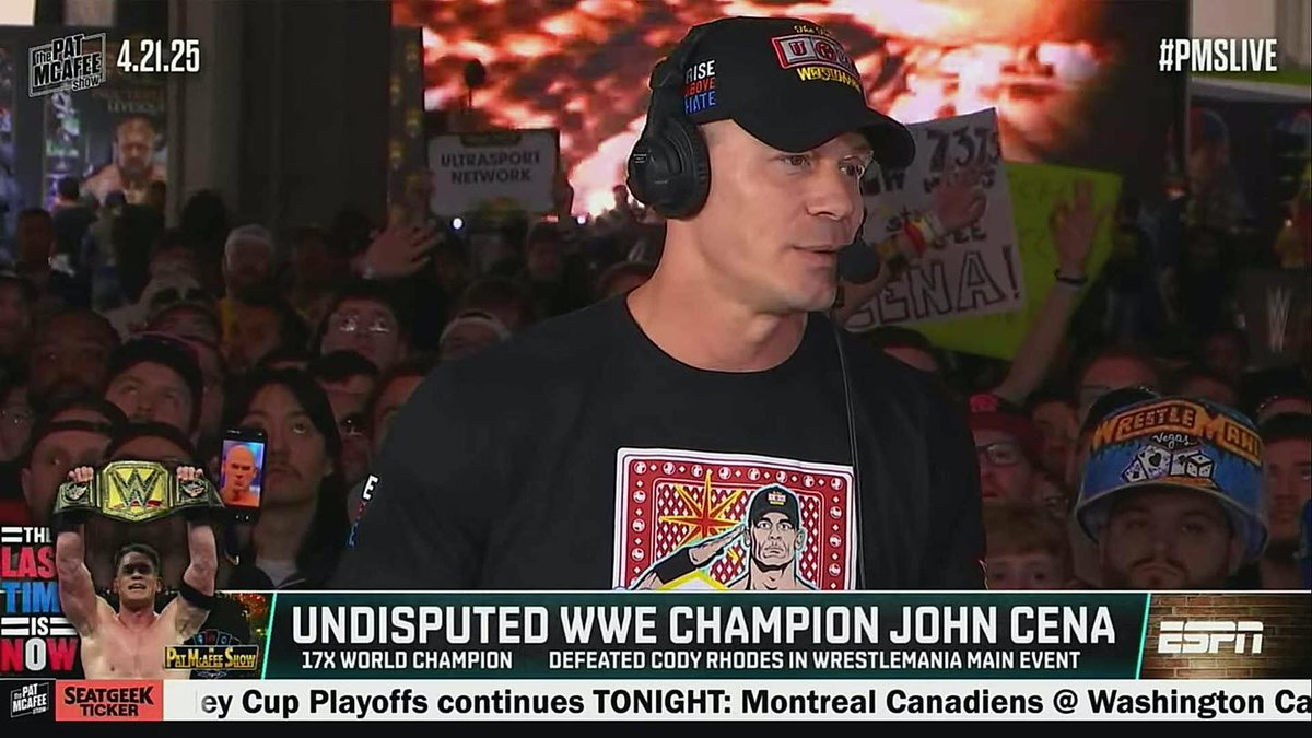 ringsidenews_'s tweet image. "None of you are going to be able to see any wrestling because I'm going to ruin that son'a b*tch."   | #WWE #WWEWorld #PMSLive