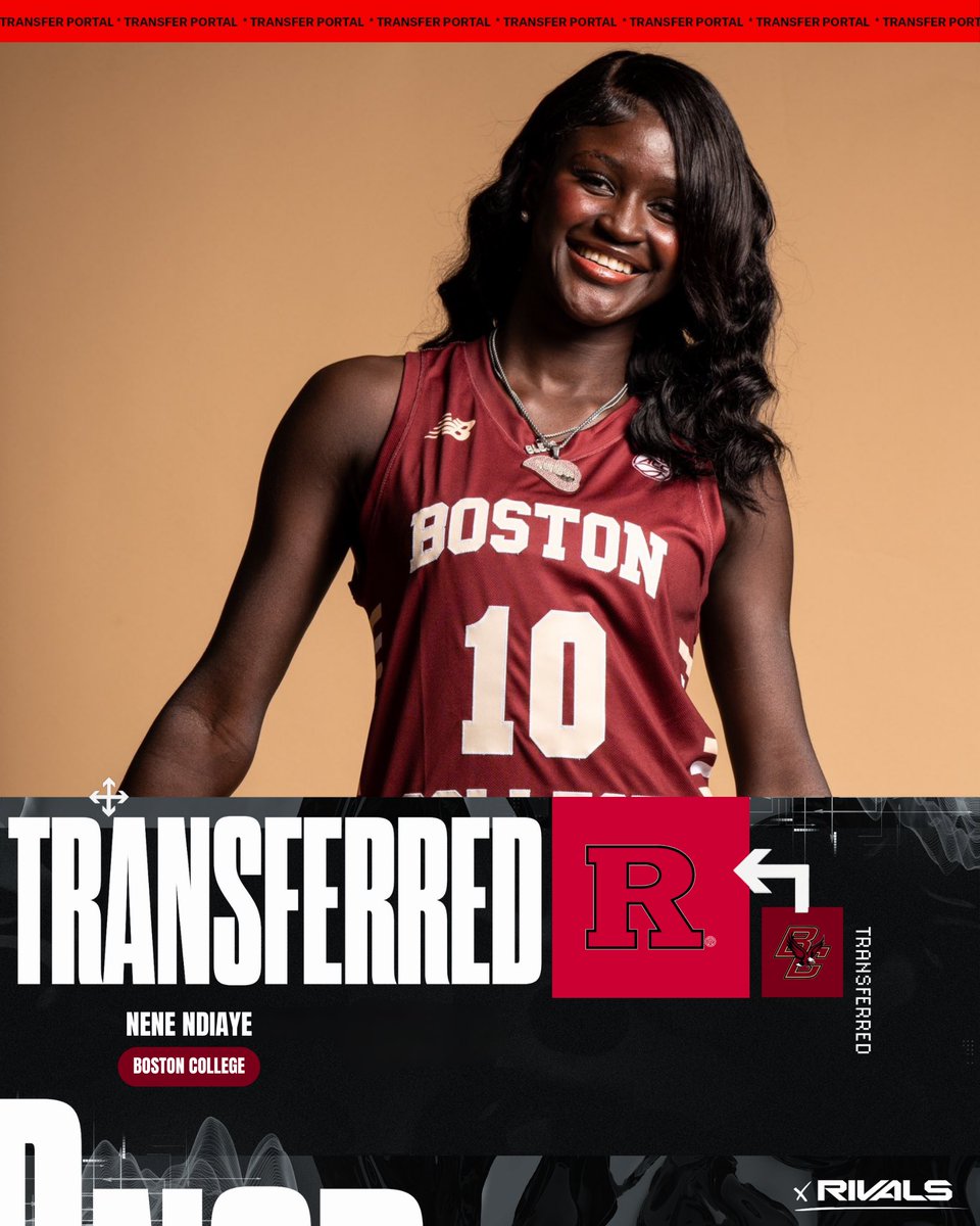 RutgersOn3's tweet image. ⚔️COMMIT ALERT⚔️

#Rutgers Women’s Basketball lands a transfer portal commitment from former #BostonCollege forward Néné Ndiaye‼️‼️

@AlecCr12 has more 👉 tinyurl.com/mr35hpn7