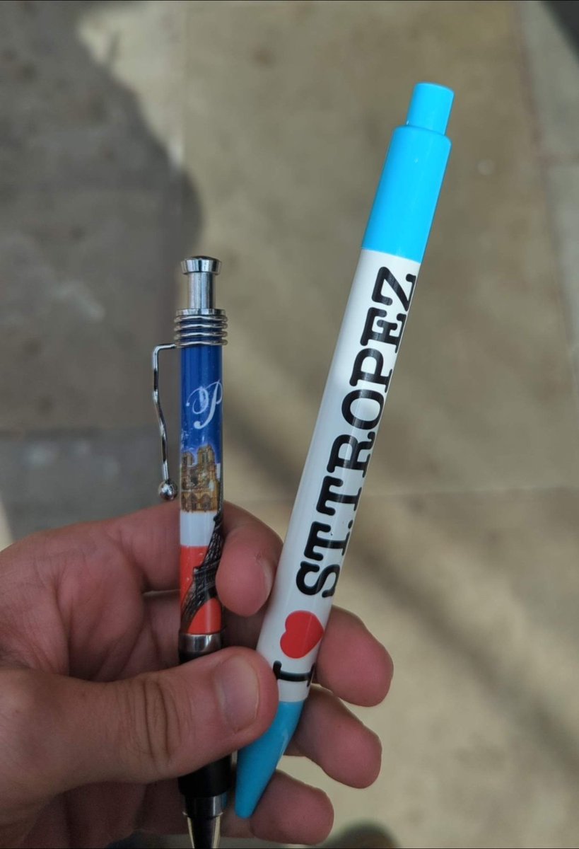 Two years today since I received a very angry text from a criminal who was in the newspaper. 

Thankfully my jumbo pen (pictured next to a standard pen) remains unharmed.