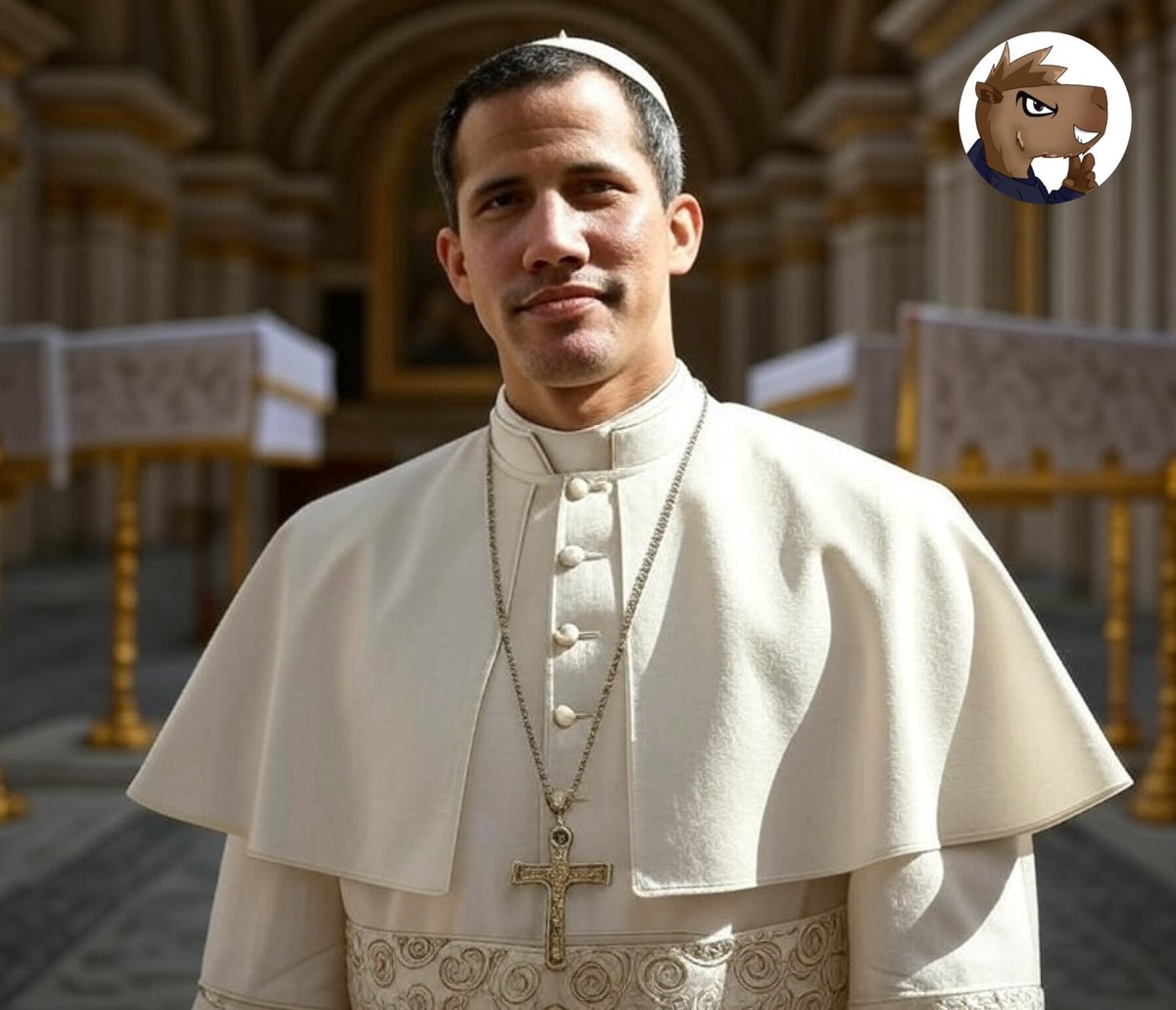 Juan Guaidó se proclama Papa Interino