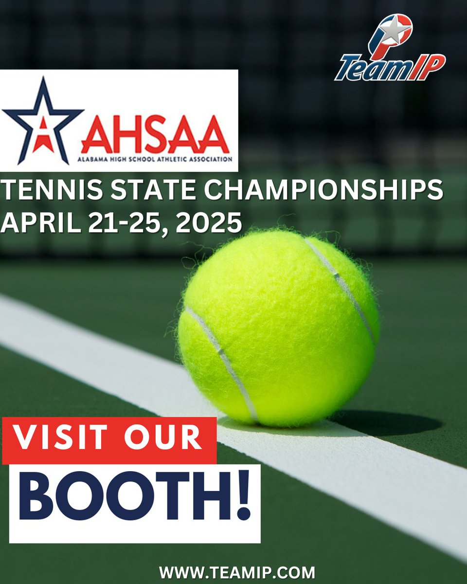 🎾 Team IP at the AHSAA Tennis State Championships! 🏆

Don’t miss out—let’s make this championship one to remember! 🎾👀

🌐 zurl.co/s8mPq 

#AHSAA #TennisStateChampionships #TeamIP #TennisMerch #GameDayGear