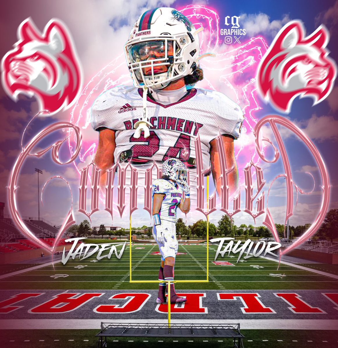 Jaden Taylor (@jjadenttaylor) on Twitter photo 100% commited, Let’s work⚪️🔴 Thank you <a href="/Coach_Rode/">Andrew Rode</a> for the opportunity <a href="/IndWesleyan_FB/">Indiana Wesleyan FB</a> #gowildcats #AGTG 100% commited, Let’s work⚪️🔴 Thank you <a href="/Coach_Rode/">Andrew Rode</a> for the opportunity <a href="/IndWesleyan_FB/">Indiana Wesleyan FB</a> #gowildcats #AGTG
