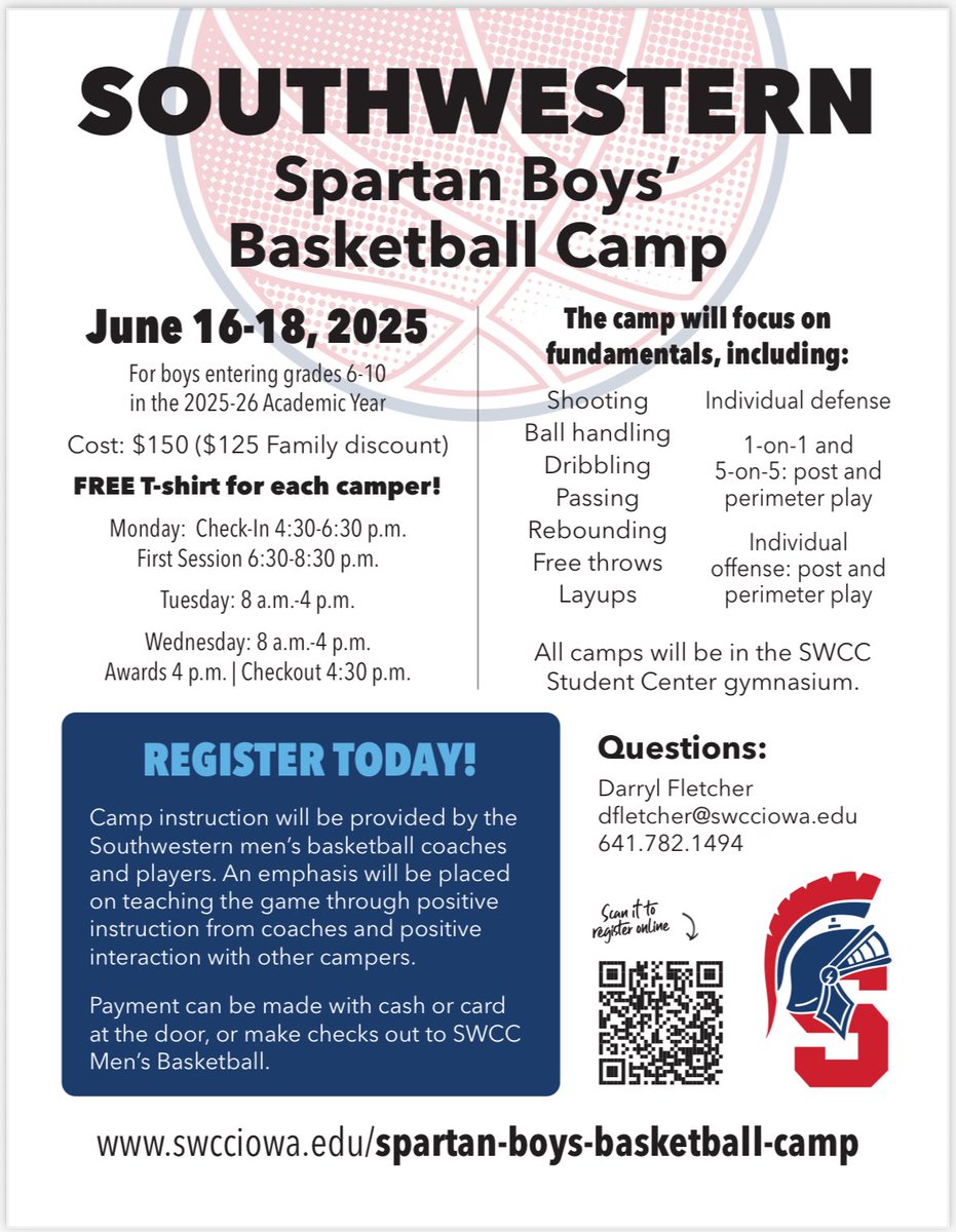 Spartan MBB (@swccbasketball) on Twitter photo Youth camps this summer, get signed up ASAP. <a href="/CrestonNews/">Creston News Advertiser</a> <a href="/CrestonChamber/">Creston, IA Chamber</a> <a href="/CrestonBoys/">Creston High School Boys Basketball</a> <a href="/ChargerHoops/">ACGC Boys Basketball</a> <a href="/GHSTIGERS_AD/">Gilbert Tiger Athletics</a> <a href="/AtlanticTrojans/">Atlantic Activities</a> <a href="/SWCCSpartans/">Southwestern Spartans</a> Youth camps this summer, get signed up ASAP. <a href="/CrestonNews/">Creston News Advertiser</a> <a href="/CrestonChamber/">Creston, IA Chamber</a> <a href="/CrestonBoys/">Creston High School Boys Basketball</a> <a href="/ChargerHoops/">ACGC Boys Basketball</a> <a href="/GHSTIGERS_AD/">Gilbert Tiger Athletics</a> <a href="/AtlanticTrojans/">Atlantic Activities</a> <a href="/SWCCSpartans/">Southwestern Spartans</a>
